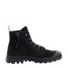Trapery damskie Palladium PAMPA HI ZIP WL skórzane czarny 95982-010 Ocieplane